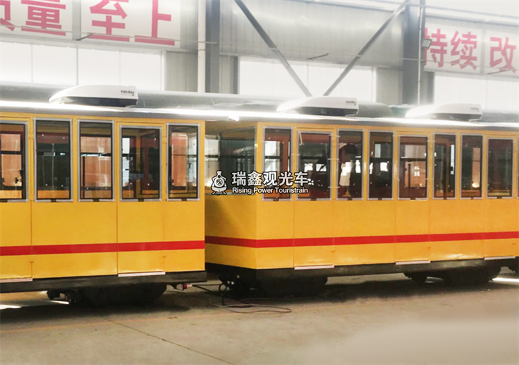 軌道小火車裏面的空調如何裝
